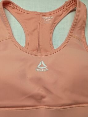 Reebok Peach Racerback Sports Bra - Women's